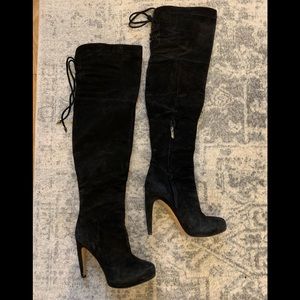 Sam Edelman Over The Knew Suede Boots